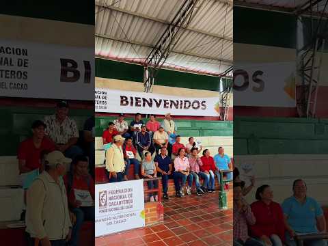 👨🏼‍🌾Productores de cacao reciben insumos para la nutrición de sus cultivos.