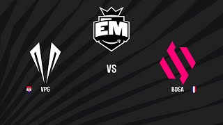 EUM Summer Split 2022 - Groupe Stage - W2D3 - VPG vs BDSA