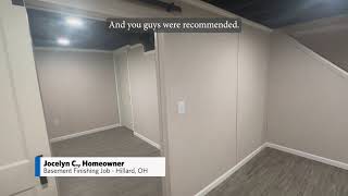 Watch video: From Basement to Beautiful: Customer Testimony!