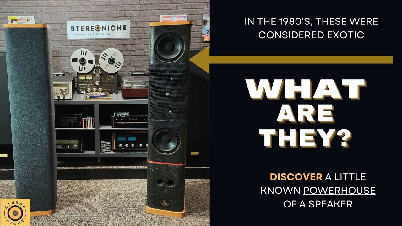 The Exotic Merlin Speakers from the 1980's and Some Inside Perspective on the History of the Company