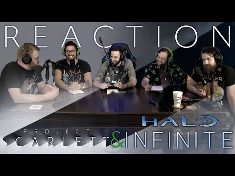 Project Scarlett and Halo Infinite Trailer REACTION!! #E32019