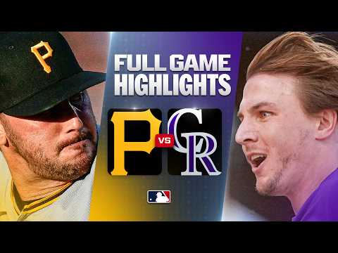 콜로라도 VS 피츠버그 2:1 MLB 하이라이트