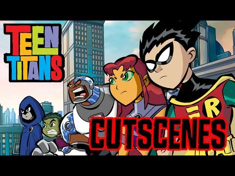 Teen Titans All Cutscenes | Full Game Movie (PS2, GCN, XBOX)