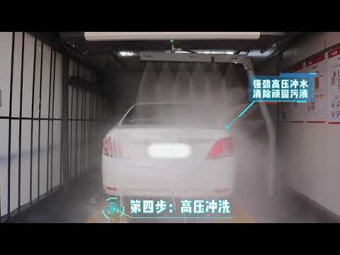 HeyCar 5 Series Fully Automatic Contactless Car Washing Machine Car Washing Process Video