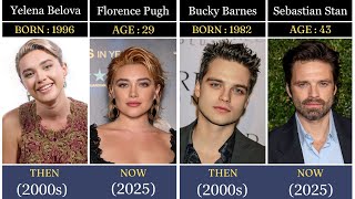 Thunderbolts (2025) Cast Then vs Now | Marvel Superteam Transformation