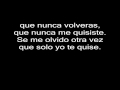 Juan Gabriel - Se me olvido otra vez Letra HD