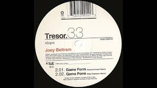 Joey Beltram - Game Form (Robert Armani Remix) (1995) | TECHNO CLASSICS