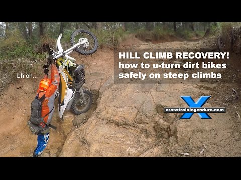Failed hill climb recovery: how to get back down again!︱Cross Training Enduro