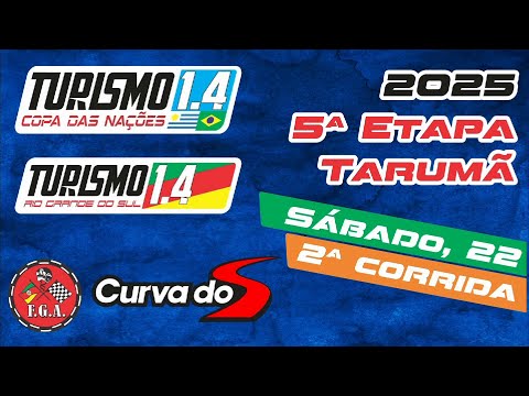 Turismo 1.4 RS e Copa das Nações CORRIDAS 3 e 4 - Etapa 5 FINAL - Tarumã 22.11.2025