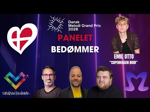 🇩🇰 Emil Otto - "Copenhagen Noir" | Panelet bedømmer | Dansk Melodi Grand Prix 2026