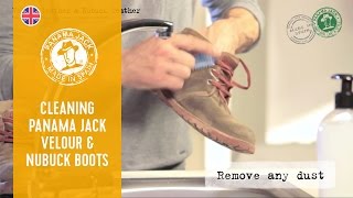 How to Clean Your Panama Jack Velour &amp; Nubuck Boots