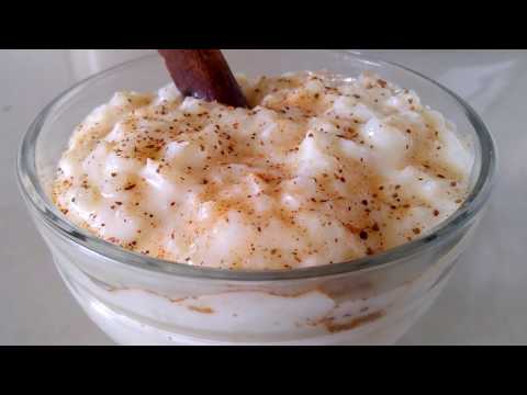 Delicioso Postre. Arroz con leche y coco. 🍚