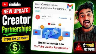 BrandConnect Is Now YouTube Creator Partnerships | YouTube New Gmail |