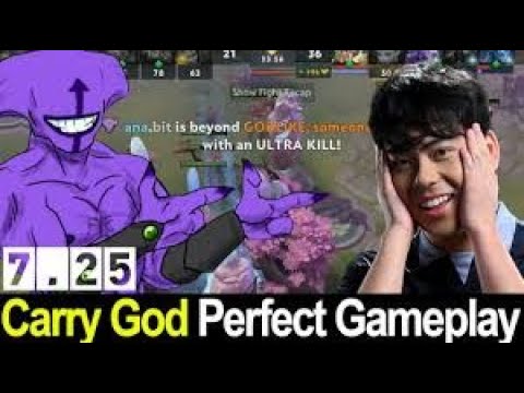ANA Carry God Faceless Void Perfect Gameplays Dota 2 7.25