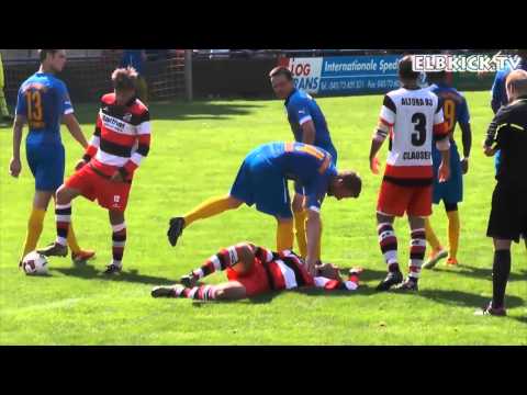 Barmbek-Uhlenhorst - Altona 93 (Oberliga Hamburg) - Spielszenen | ELBKICK.TV