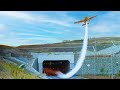 Flying A Plane Through Tunnels World First