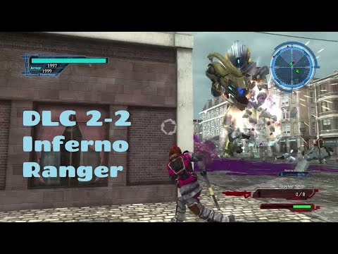 EDF 5 DLC 2-2 when Buster Shot shows its Awesome Power Inferno Ranger ( Earth Defense Force 5 )