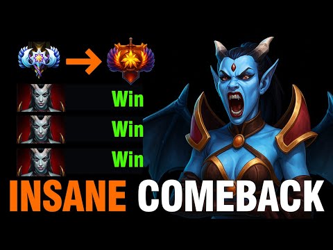 Queen of Pain Mid Top Build 100% Win Rate | Immortal | Patch 7.40c Dota 2