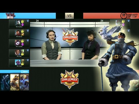 Tricked eSports vs Misfits | Day 5 Group Stage 2016 EUCS Summer Qualifiers | TRC vs MSF