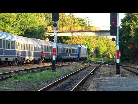 Passengers Trains In Oradea-Romania-29.08.2020
