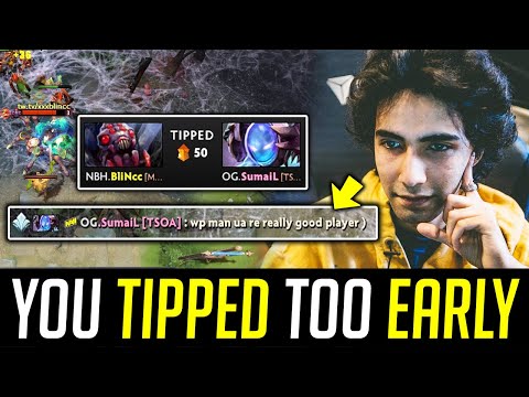 You tipped SUMAIL too early - Unexpected COMEBACK + TIPPED BACK DOTA 2