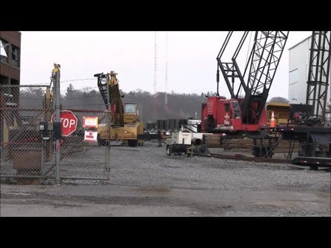 Abandoned customer siding being restored - Shoreline Resources - New Bedford, MA - 4/6/2023