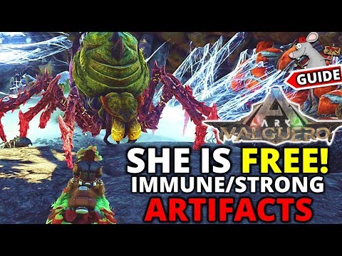 ARK'S Valguero Broodmother - Artifact Of The Immune - Strong- Can A Deinonychus Latch?