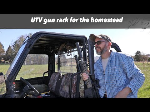 utv gun racks for the homestead. Ranger 500 midsize overhead gun rack: Kolpin 20079 vs 20078