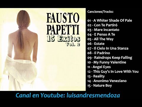 Fausto Papetti - 15 Exitos Vol. 2 (Recopilación) 2018