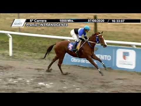 07/08/2020 – Hipodromo Colonia – Carr 8 – INTRANSIGENTE