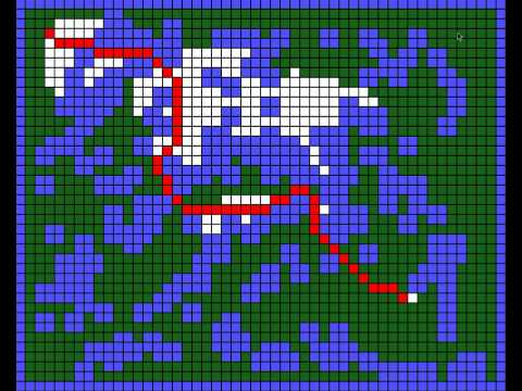 A* Pathfinding Algorithm Visualization