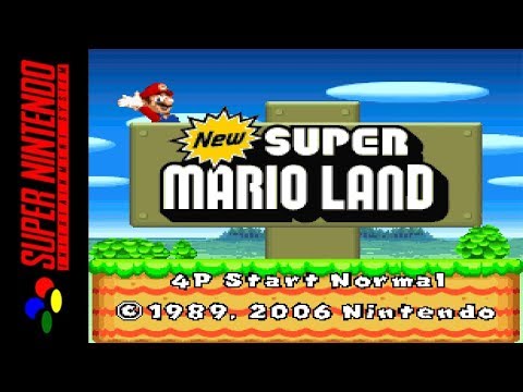[Longplay] SNES - New Super Mario Land [Homebrew] (4K, 60FPS)