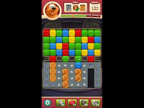 Toon Blast Level 3458 - NO BOOSTERS 🐻🐺🐱 | SKILLGAMING ✔️