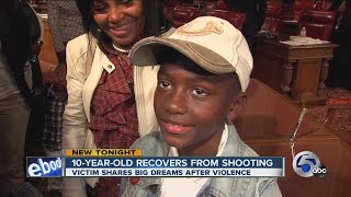 10-year-old recovers from gunshot wound