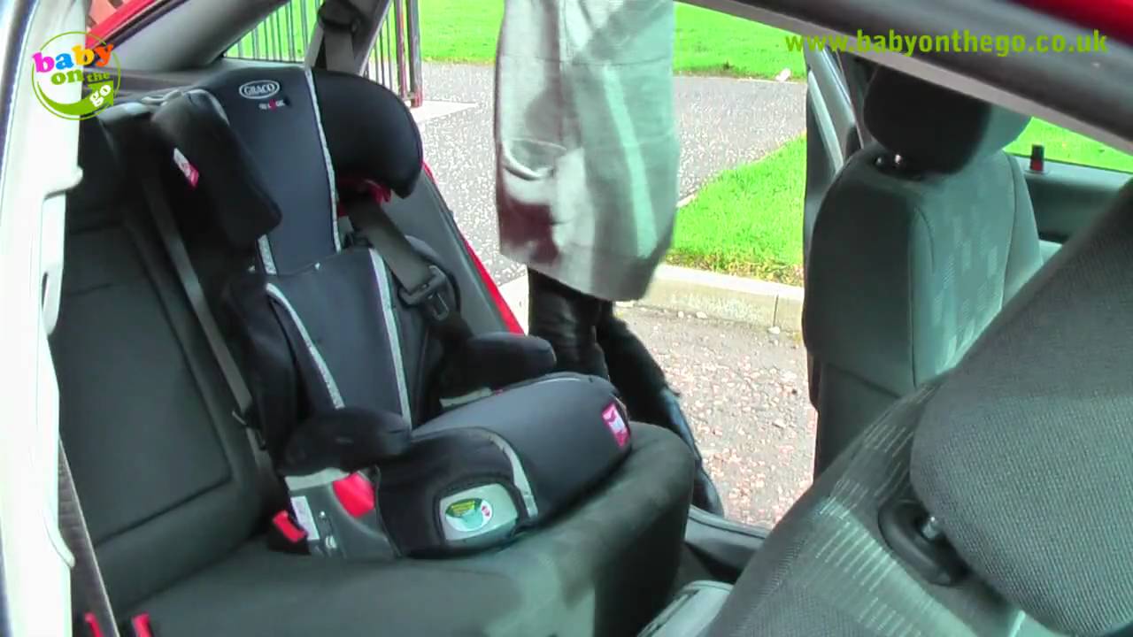 Graco Logico L X Comfort Booster Car Seat Fitting Guide