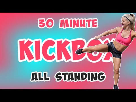 30 MINUTE ALL STANDING KICKBOXING HIIT | No Jumping | Intense Power! 👊