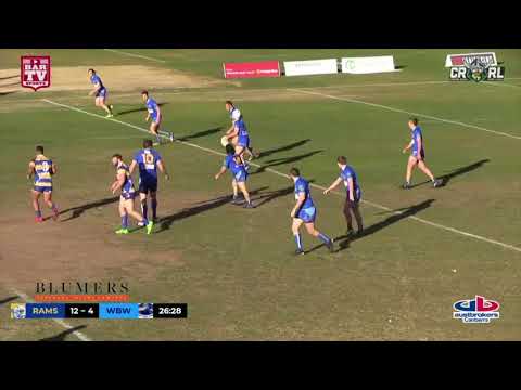 2018 CRRL - First Grade Round 13 Highlights - Woden Valley v West Belconnen