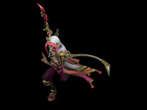 Inkshadow Master Yi (Ruby) Chroma - League of Legends