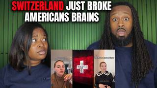 🇨🇭 SWITZERLAND JUST BROKE OUR AMERICAN MINDS! | American Couple Reacts