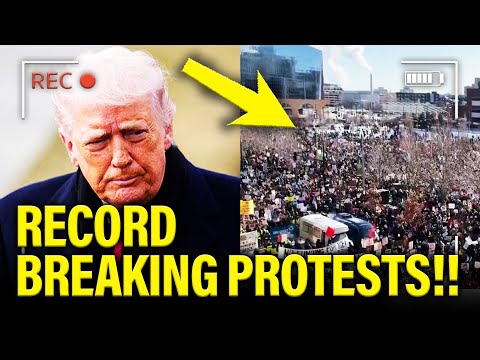 Trump LOSES IT as PROTESTS EXPLODE ALL OVER