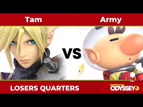 SSO 37 - PVE VE CNP | Tam (Cloud) VS EVIL | ArmyOli (Olimar, Snake) - Losers Quarters - SSBU