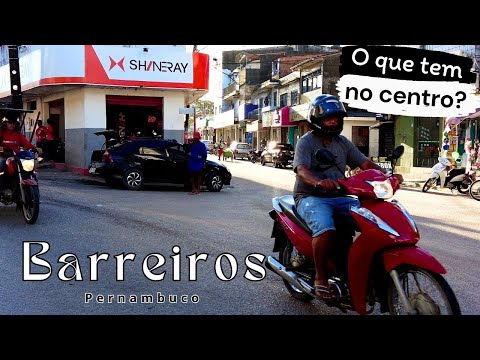 O que tem no centro comercial de Barreiros PE