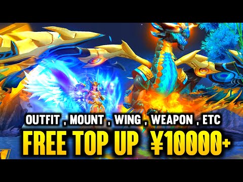 Fairyland Sword Xianxia MMORPG - Free Top Up ¥10000 , Outfit  , Mount , Wing , Border , And More