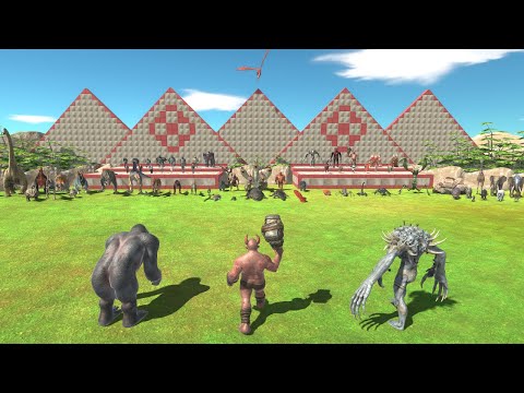 SCOURGE + OGRE LORD + GORO THE GIANT  vs  EVERY FACTION - Animal Revolt Battle Simulator ARBS