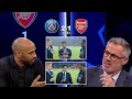 PSG Vs Arsenal 2 1 3 1 Hakimi Reaction Nasser Al Khelaifi Disscusion With Thierry Henry