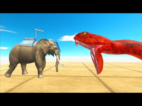 ROCKET ELLIE ONE HIT KILL GIANT | ANIMAL REVOLT BATTLE SIMULATOR