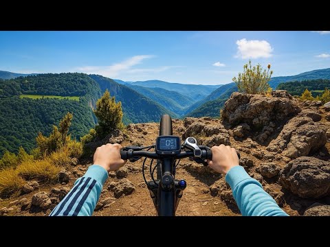 My First Time Mountain Biking... 🇬🇧(DYU KING750)