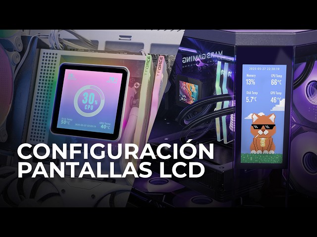 Caja Mars Gaming MC-3TCORELCDM Micro-ATX pantalla IPS 7.2" video
