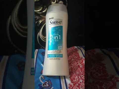 Suave professional daily 2 in 1 plus shampoo with conditioner