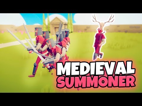 MEDIEVAL SUMMONER VS EVERY FACTION | TABS MODDED GAMEPLAY